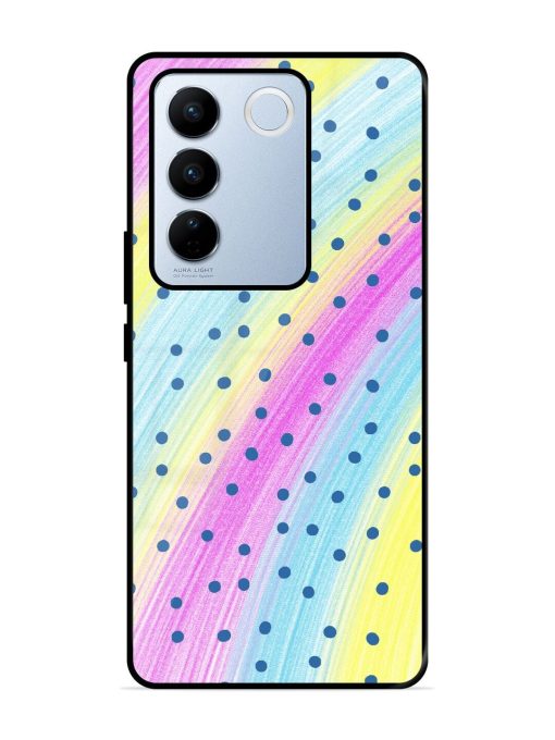 Polka Dot Paradise Glossy Soft Edge Case for Vivo V27 Pro (5G) Chachhi