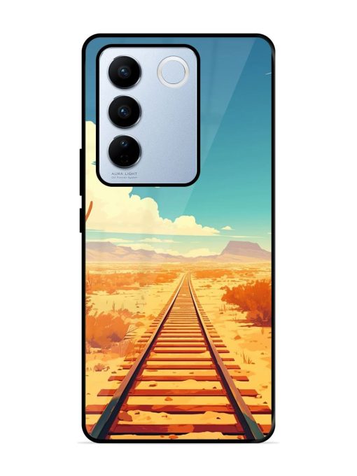 Endless Horizon Glossy Soft Edge Case for Vivo V27 Pro (5G) Chachhi