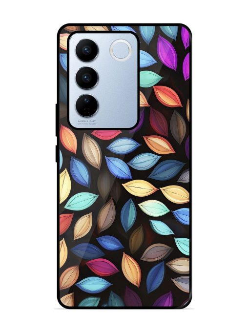 Colorful Kaleidoscope Glossy Soft Edge Case for Vivo V27 Pro (5G) Chachhi