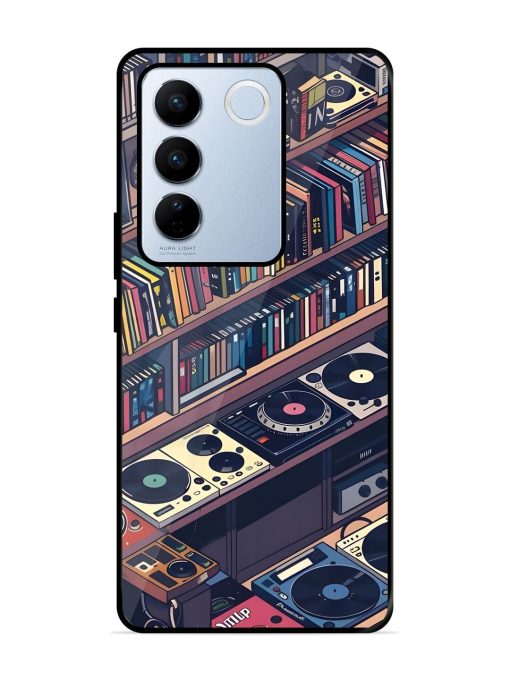 Music Lover'S Haven Glossy Soft Edge Case for Vivo V27 Pro (5G) Chachhi