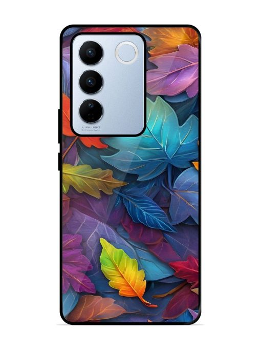 Autumn'S Embrace Glossy Soft Edge Case for Vivo V27 Pro (5G) Chachhi