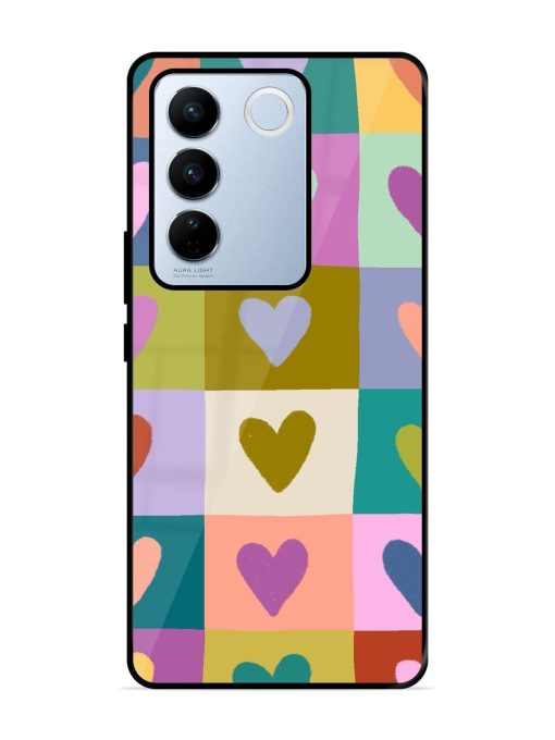 Box Of Hearts Glossy Soft Edge Case for Vivo V27 Pro (5G)