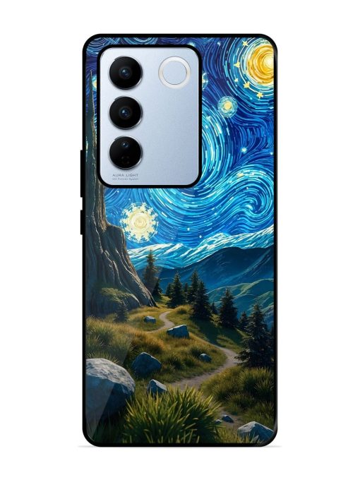 Starry Night In The Shire Glossy Soft Edge Case for Vivo V27 Pro (5G) Chachhi