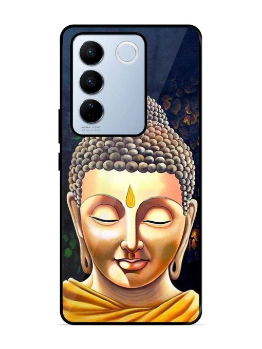 Buddha Face Glossy Soft Edge Case for Vivo V27 Pro (5G) Chachhi