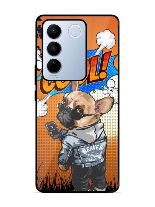 Cool Pup Glossy Soft Edge Case for Vivo V27 Pro (5G) Chachhi