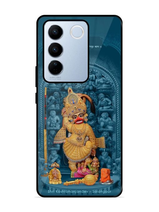 Divine Grace Of Shri Kashtabhanjandev Glossy Soft Edge Case for Vivo V27 Pro (5G) Chachhi