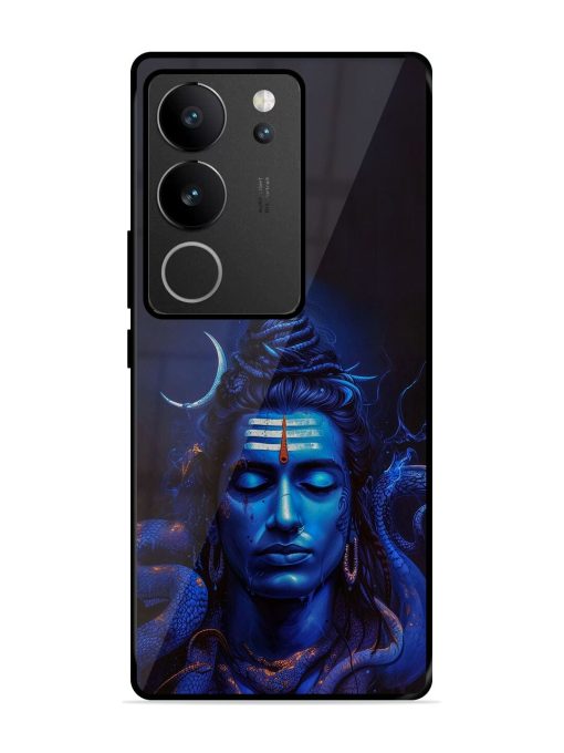 Mystic Mahadev Glossy Soft Edge Case for Vivo V29 (5G) Chachhi