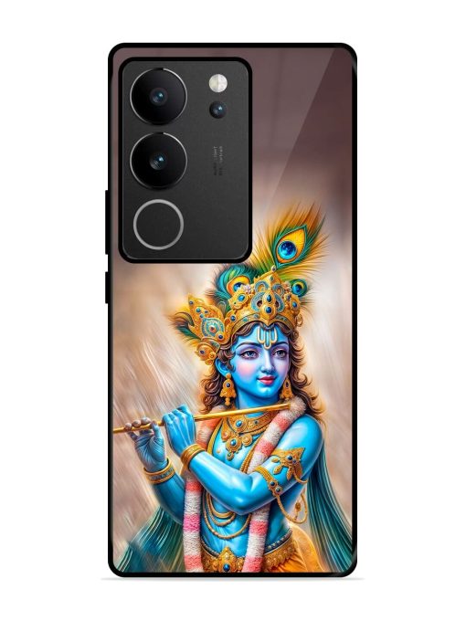 Divine Krishna Glossy Soft Edge Case for Vivo V29 (5G) Chachhi