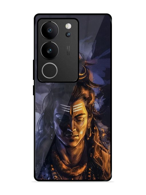 Lord Shiva Glossy Soft Edge Case for Vivo V29 (5G) Chachhi