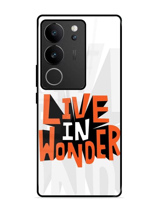 Wonder Burst Glossy Soft Edge Case for Vivo V29 (5G) Chachhi