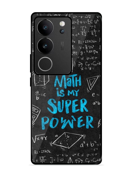 Math Magic Glossy Soft Edge Case for Vivo V29 (5G) Chachhi