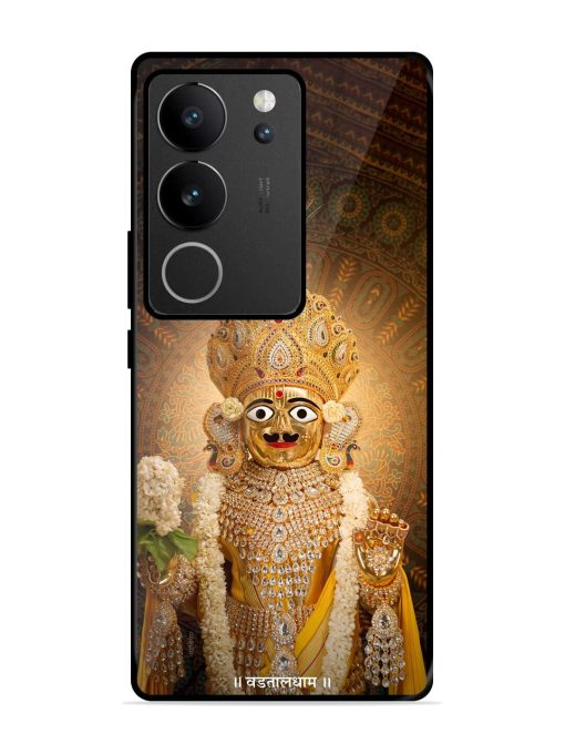 Hare Krishna Maharaj Glossy Soft Edge Case for Vivo V29 (5G) Chachhi