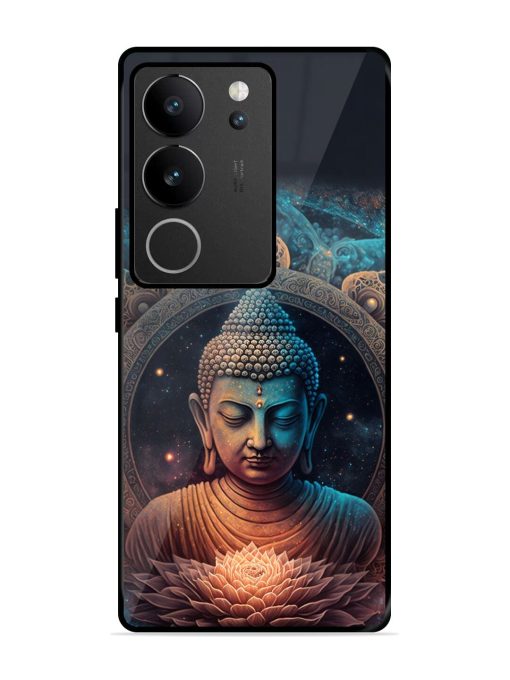 The Buddha Art Glossy Soft Edge Case for Vivo V29 (5G) Chachhi