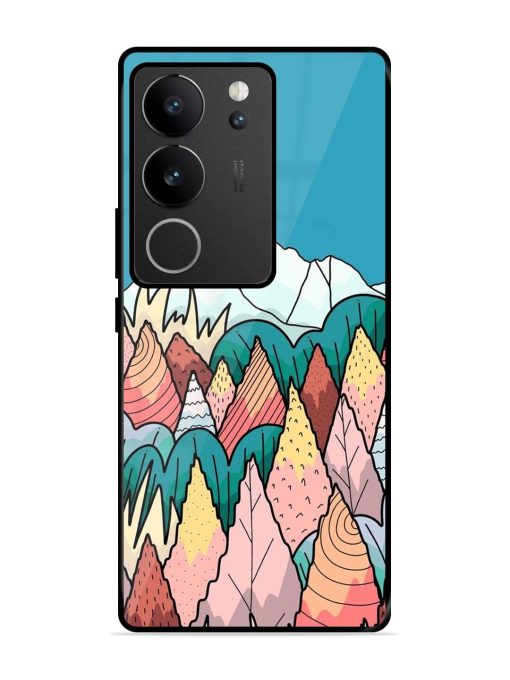 Mountain Dreamscape Glossy Soft Edge Case for Vivo V29 (5G) Chachhi