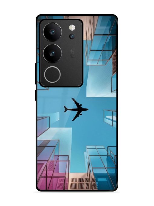 Urban Flightpath Glossy Soft Edge Case for Vivo V29 (5G) Chachhi