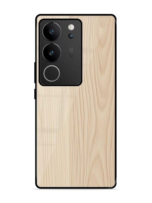 Textured Timber Glossy Soft Edge Case for Vivo V29 (5G) Chachhi