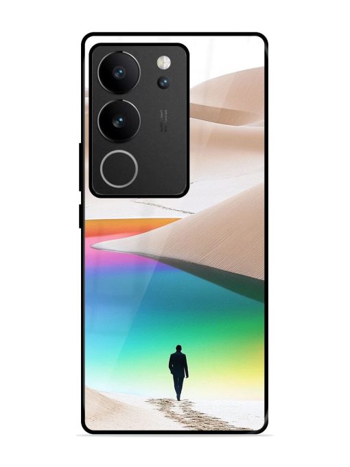 Desert Dreams Glossy Soft Edge Case for Vivo V29 (5G) Chachhi