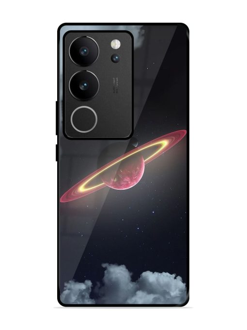 Cosmic Ballet Glossy Soft Edge Case for Vivo V29 (5G) Chachhi