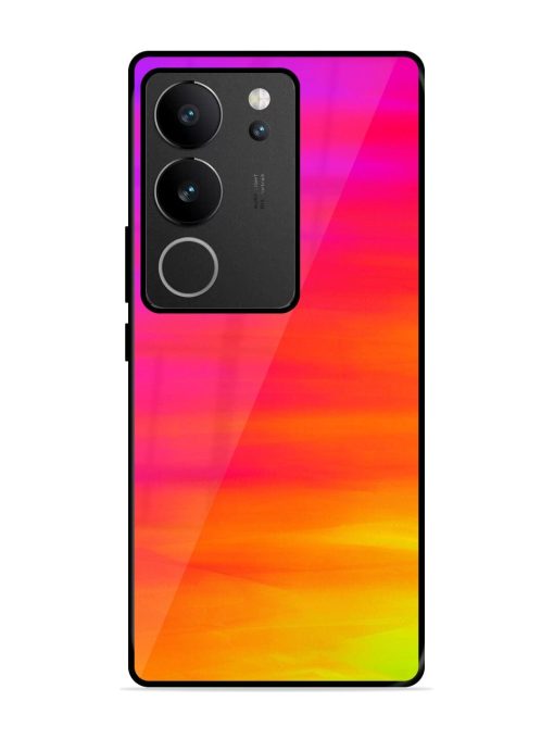 Neon Horizon Glossy Soft Edge Case for Vivo V29 (5G) Chachhi