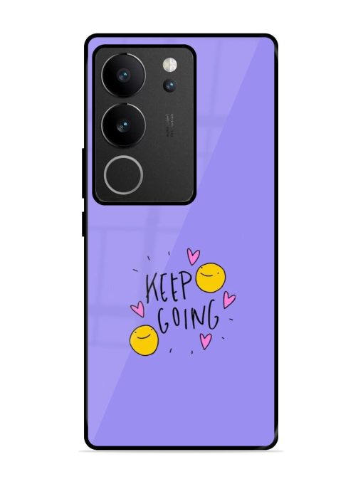 Smiling Through It All Glossy Soft Edge Case for Vivo V29 (5G)