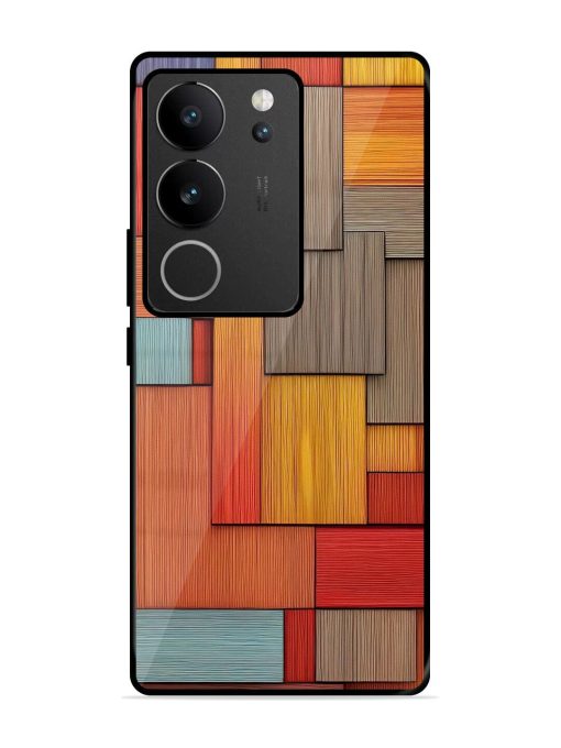 Woodsy Wonders Glossy Soft Edge Case for Vivo V29 (5G)