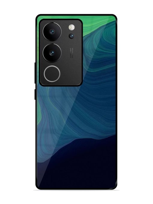 Oceanic Dreams Glossy Soft Edge Case for Vivo V29 (5G) Chachhi