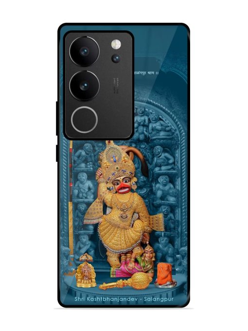 Divine Grace Of Shri Kashtabhanjandev Glossy Soft Edge Case for Vivo V29 (5G) Chachhi