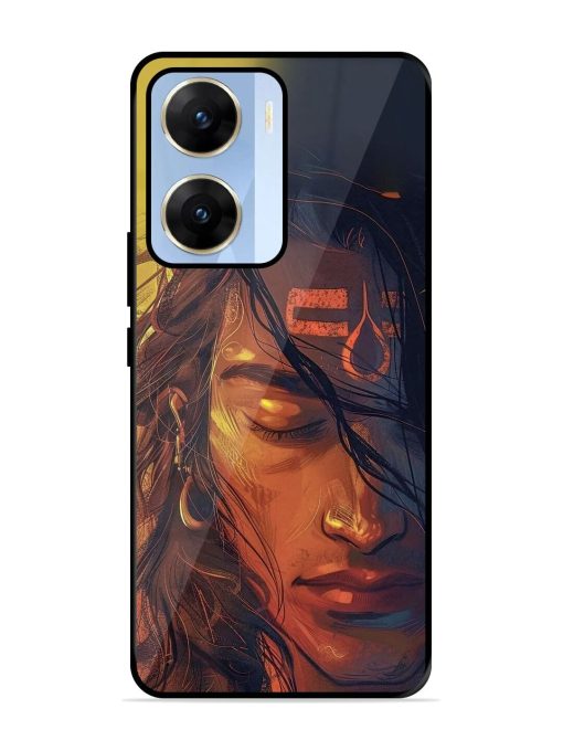 Tranquil Shiva Glossy Soft Edge Case for Vivo V29E (5G) Chachhi