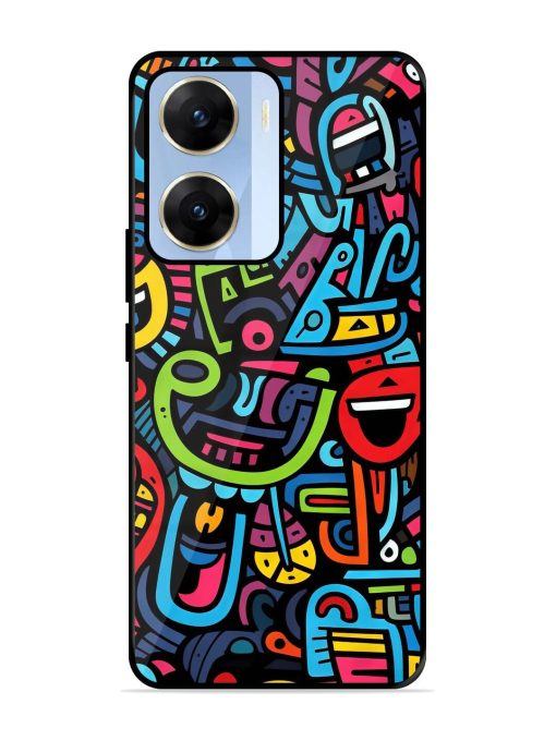 Doodlephoria Glossy Soft Edge Case for Vivo V29E (5G) Chachhi