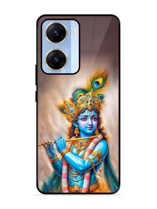 Divine Krishna Glossy Soft Edge Case for Vivo V29E (5G) Chachhi