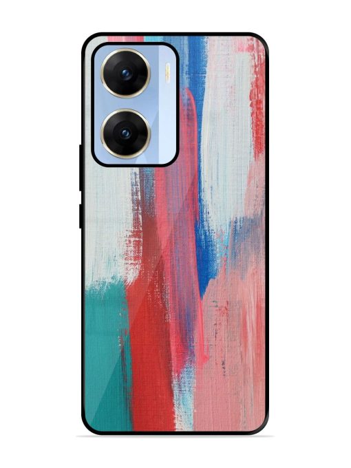 Colorful Chaos Glossy Soft Edge Case for Vivo V29E (5G) Chachhi