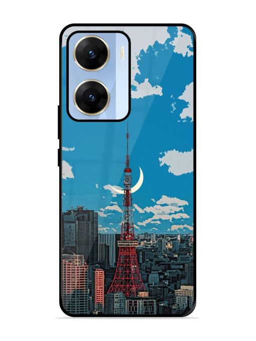 Tokyo Twilight Glossy Soft Edge Case for Vivo V29E (5G) Chachhi