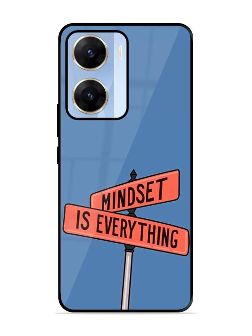 Mindset Matters Glossy Soft Edge Case for Vivo V29E (5G) Chachhi