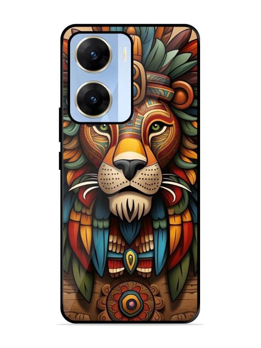 Aztec Majesty Glossy Soft Edge Case for Vivo V29E (5G) Chachhi