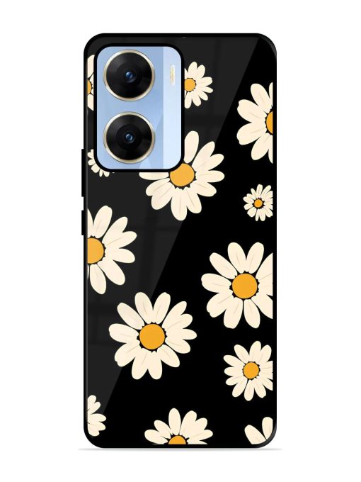 Daisies In The Night Glossy Soft Edge Case for Vivo V29E (5G) Chachhi