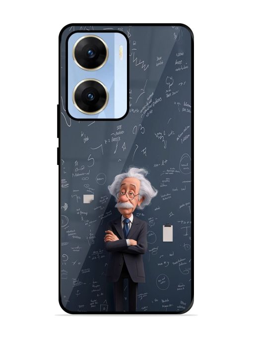 Albert Einstein Glossy Soft Edge Case for Vivo V29E (5G) Chachhi