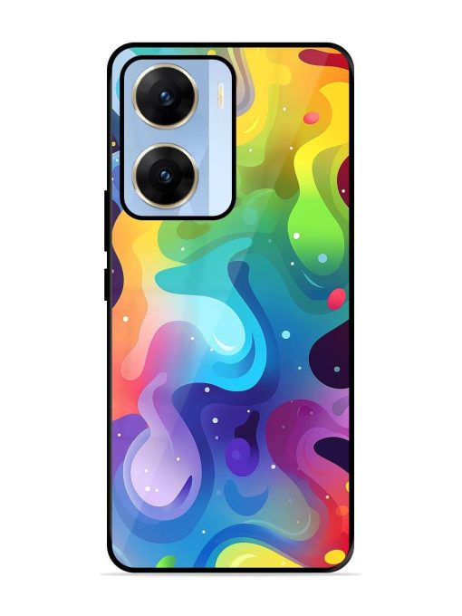 Rainbow River Glossy Soft Edge Case for Vivo V29E (5G) Chachhi