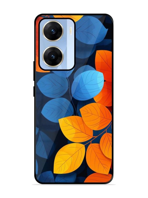 Autumn'S Contrast Glossy Soft Edge Case for Vivo V29E (5G) Chachhi