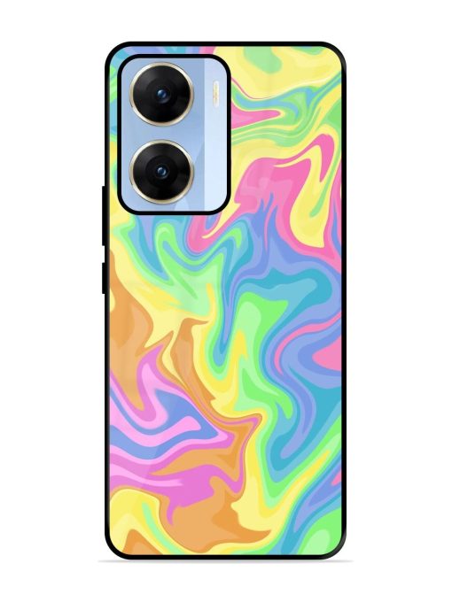 Whimsical Swirl Glossy Soft Edge Case for Vivo V29E (5G) Chachhi