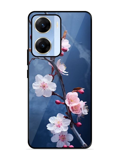 Delicate Blossoms Glossy Soft Edge Case for Vivo V29E (5G) Chachhi