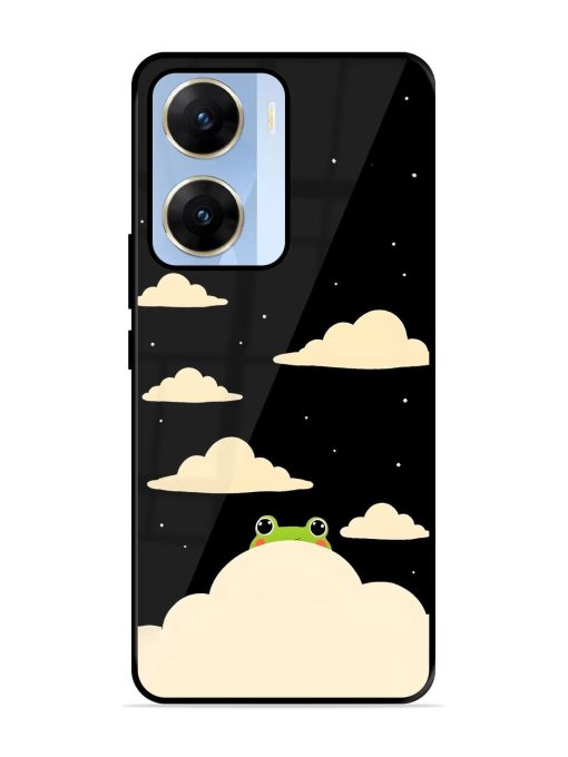 Froggy Night Sky Glossy Soft Edge Case for Vivo V29E (5G) Chachhi