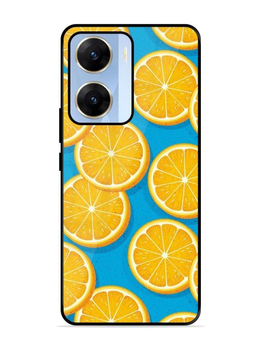 Citrus Symphony Glossy Soft Edge Case for Vivo V29E (5G) Chachhi