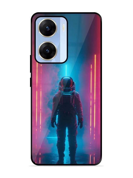 Neon Astronaut Glossy Soft Edge Case for Vivo V29E (5G) Chachhi