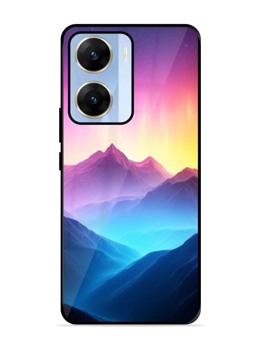 Cosmic Mountains Glossy Soft Edge Case for Vivo V29E (5G) Chachhi