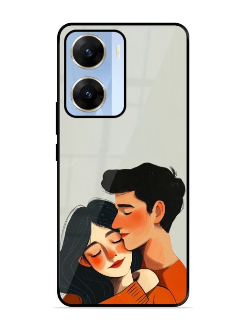 Craft Couples Glossy Soft Edge Case for Vivo V29E (5G) Chachhi