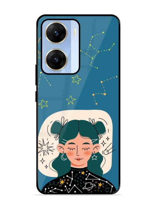 Cosmic Daydreamer Glossy Soft Edge Case for Vivo V29E (5G) Chachhi