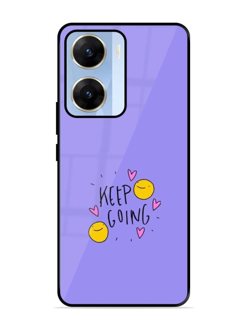 Smiling Through It All Glossy Soft Edge Case for Vivo V29E (5G) Chachhi