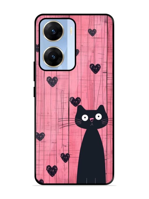 Feline Valentine'S Day Glossy Soft Edge Case for Vivo V29E (5G) Chachhi