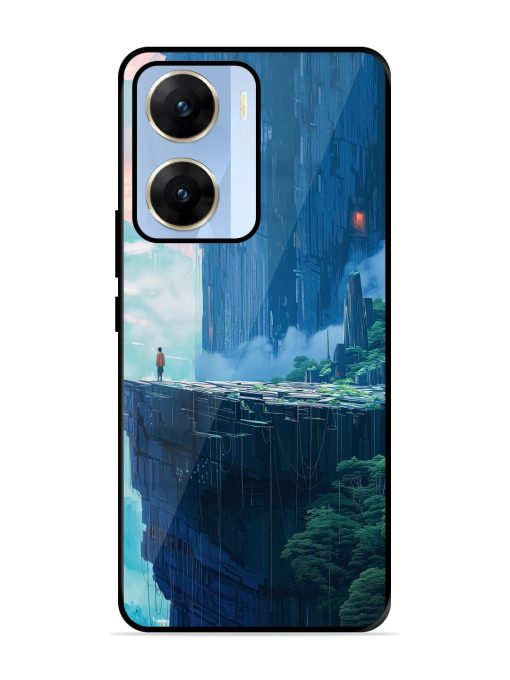 Solitude In The Sky Glossy Soft Edge Case for Vivo V29E (5G)