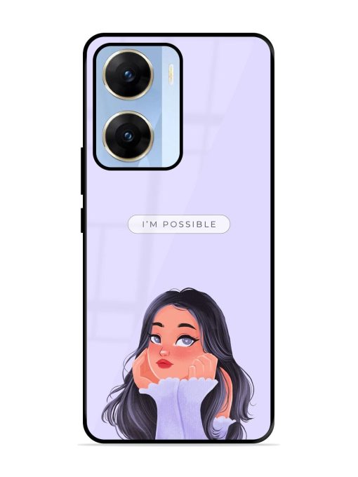 Im Possible Glossy Soft Edge Case for Vivo V29E (5G) Chachhi